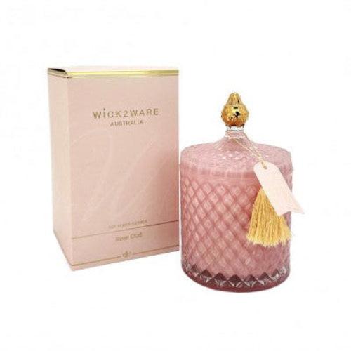 Candle Jar Rose Oud - The Fragrance Room