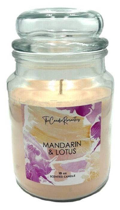 Yankee Candle Jar 510g Mandarin & Lotus - The Fragrance Room