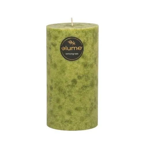 Thai Lemongrass Pillar Candle Elume 3x6 - The Fragrance Room