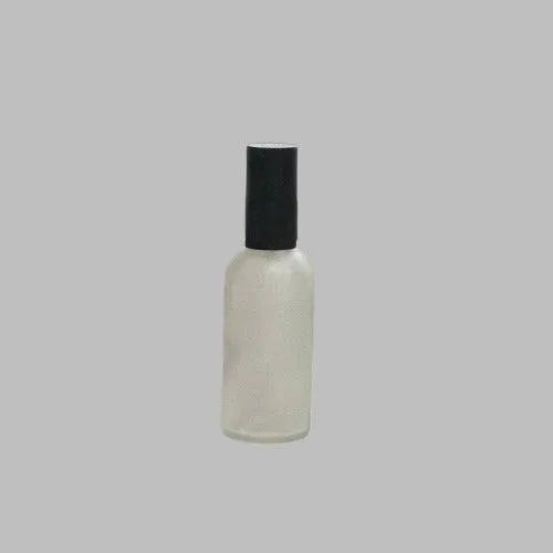 Glass Bottle Frosted & Atomiser - The Fragrance Room