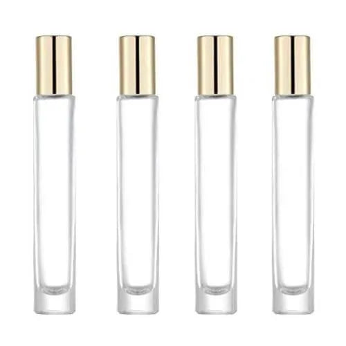 Perfume Rollerball Bottle Clear Glass - The Fragrance Room