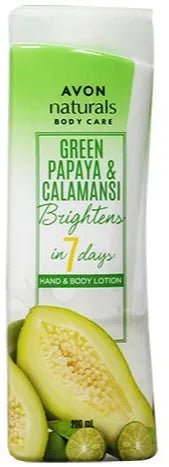 Avon Naturals Green Papaya & Calamansi Lotion - The Fragrance Room