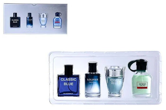 Men's Perfume Gift Set 4pc No2 - The Fragrance Room