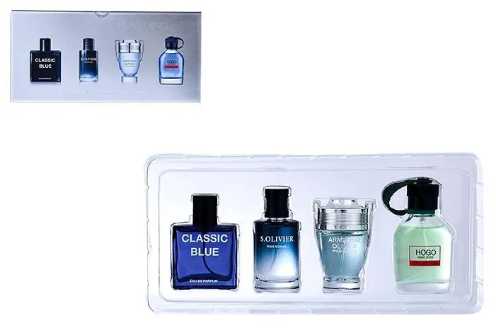 Men's Perfume Gift Set 4pc No2 - The Fragrance Room