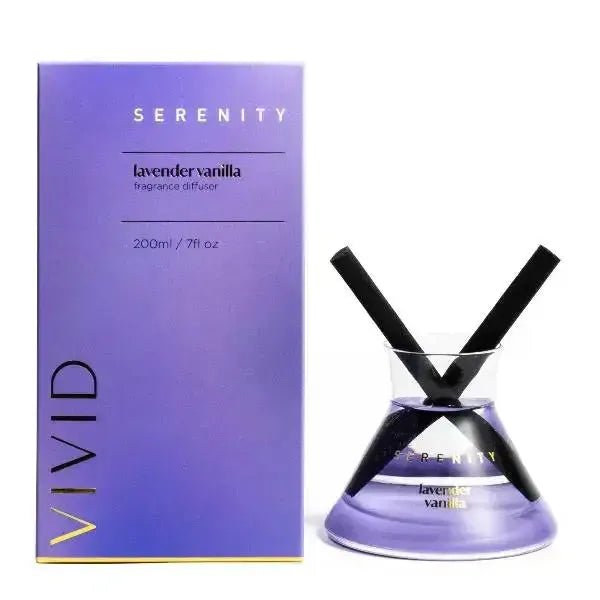 Vivid Lavender Vanilla 200ml Diffuser - The Fragrance Room