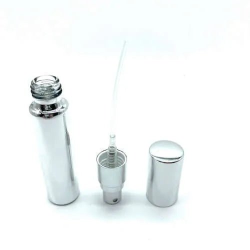 Perfume Atomiser Silver - The Fragrance Room