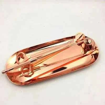Candle Care Kit Rose Gold