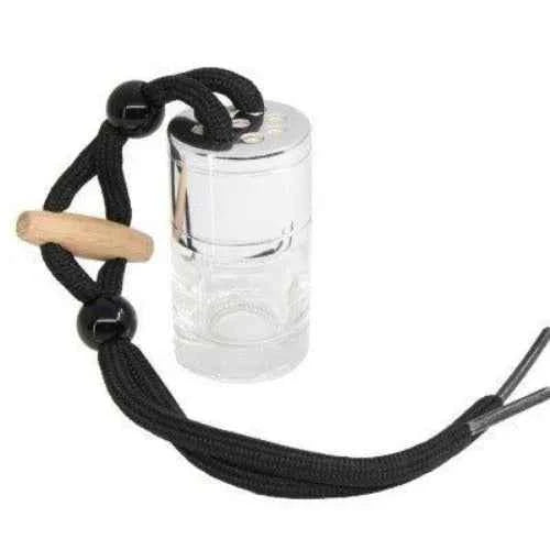 Car Diffuser Cylinder Hanging 10ml Silver