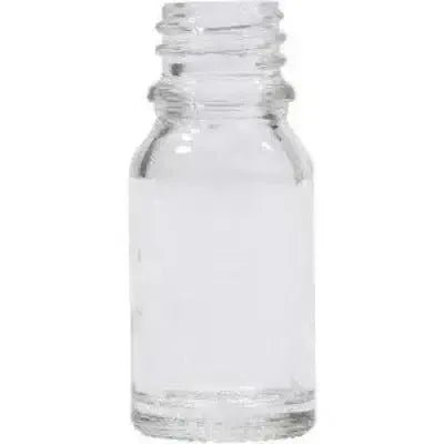 Clear Glass Bottle Round Neck 10ml - The Fragrance Room