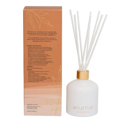 Crème Caramel & Macadamia Reed Diffusers - The Fragrance Room
