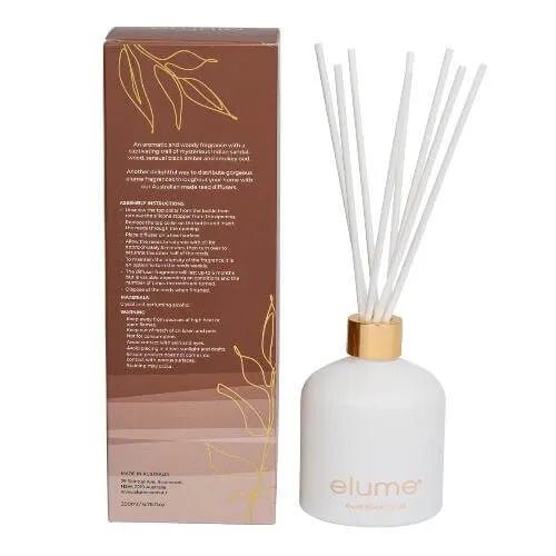 Sandalwood & Black Amber Reed Diffuser - The Fragrance Room