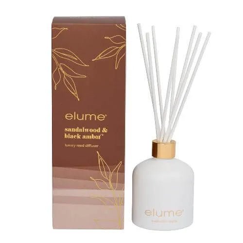 Sandalwood & Black Amber Reed Diffuser - The Fragrance Room
