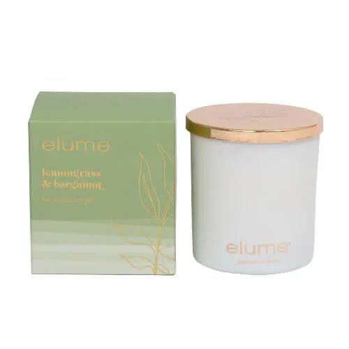 Lemongrass & Bergamot Soy Candle - The Fragrance Room