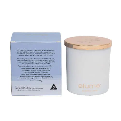 Ocean Blossom & Sea Salt Soy Candle - The Fragrance Room
