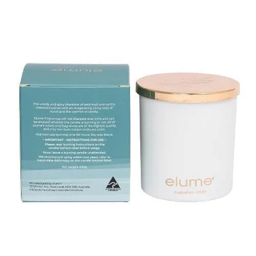 Sweet Patchouli Rosewood Soy Candle