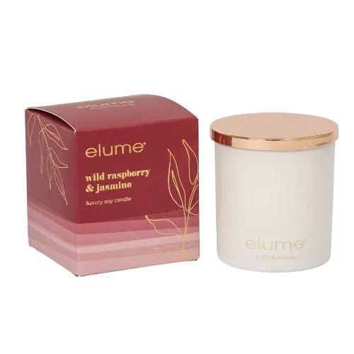 Wild Raspberry & Jasmine Soy Candle - The Fragrance Room