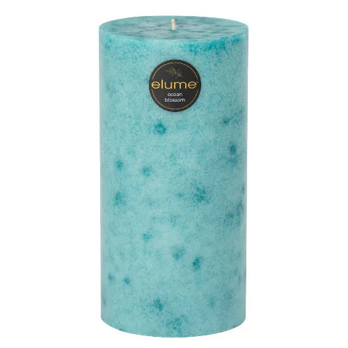 Ocean Blossom Pillar Candles