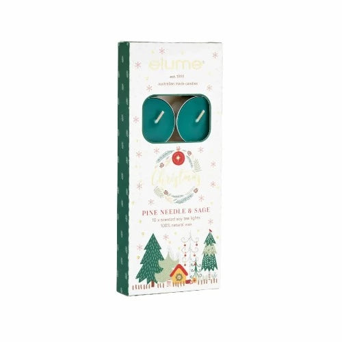 Christmas Tea Lights Pine Needle & Sage