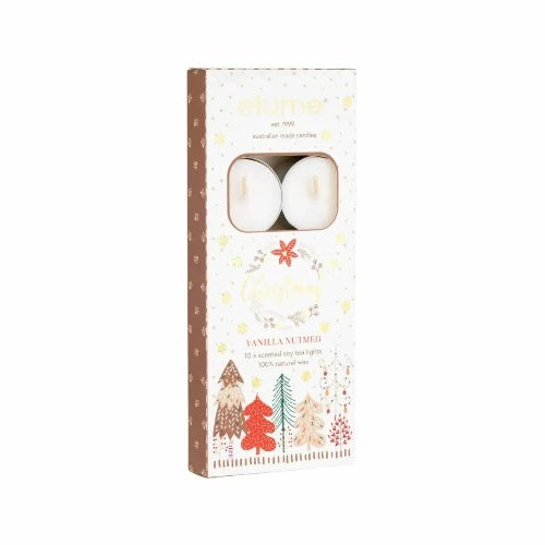 Christmas Tea Lights Vanilla Nutmeg