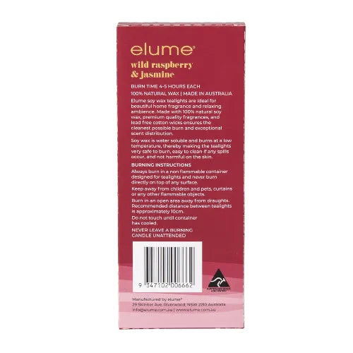 Wild Raspberry & Jasmine Tealights