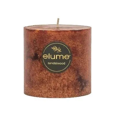 Indian Sandalwood Pillar Candles - The Fragrance Room