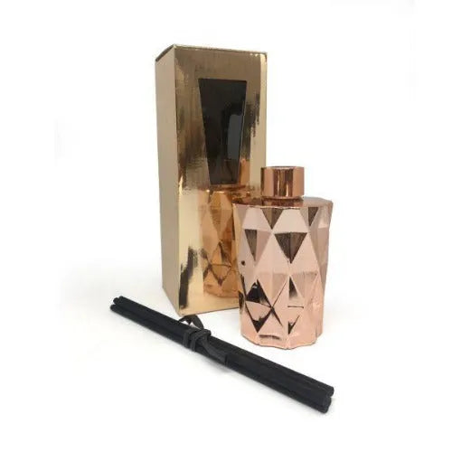 Diamond Diffuser Bottle 170ml Rose Gold - The Fragrance Room
