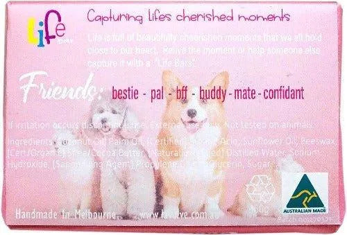 Life Bar - 29 ( Friends Animals ) Friends Are The Family We Choose - The Fragrance Room