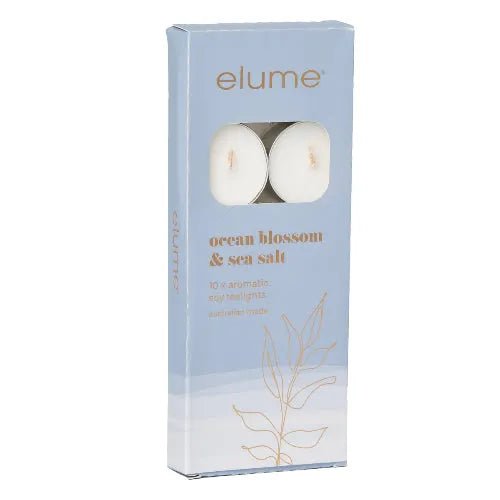 Ocean Blossom & Sea Salt Tealights - The Fragrance Room