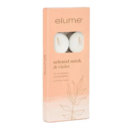 Oriental Musk & Violet Tealights