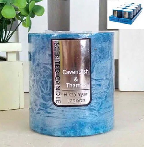 Scented Candle Himalayan Lagoon 7x7.5cm - The Fragrance Room