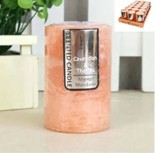 Scented Candle Mango Mandarin 5x7.5cm - The Fragrance Room