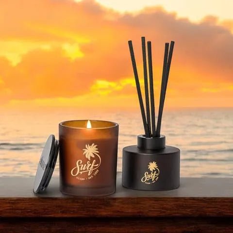 Surf Wax Soy Jar Candle - The Fragrance Room