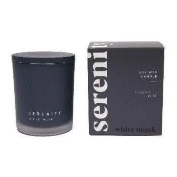 White Musk Scented Candle 283g - The Fragrance Room