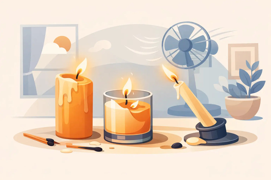 What Makes Candles Burn Unevenly at Home?
