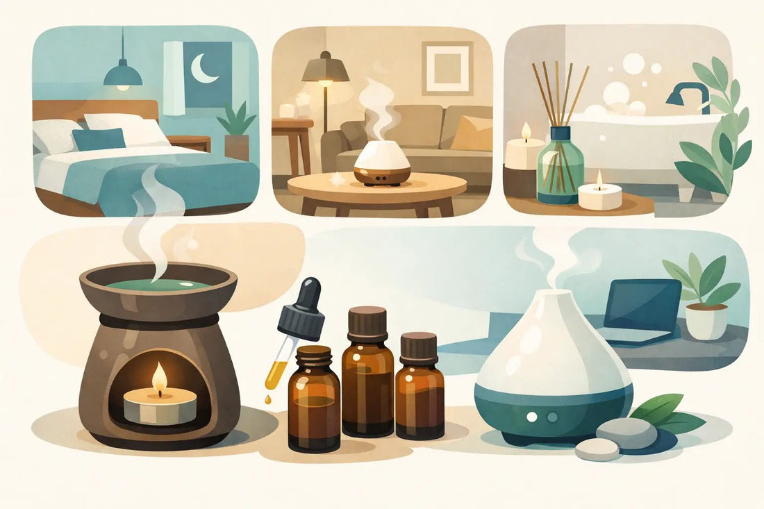 Essential Oils and Burners for Every Room - The Fragrance Room