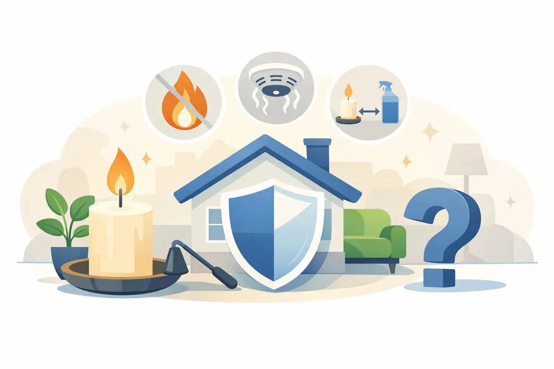 Candle Safety Questions Answered for Your Home - The Fragrance Room