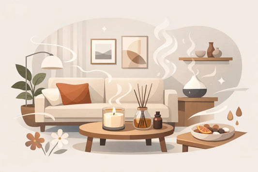Living Room Scent Makeover Example That Works - The Fragrance Room