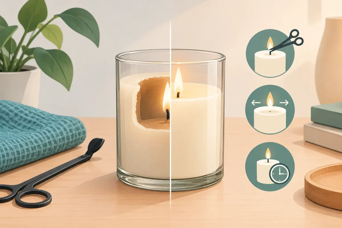 How to Prevent Candle Tunnelling at Home