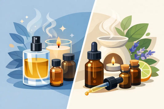 Fragrance Oil vs Essential Oil for Your Home - The Fragrance Room