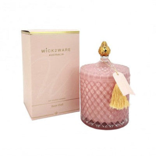 Candle Jar Rose Oud