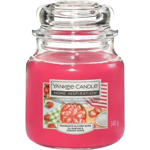Yankee Candle Jar Sugared Strawberries