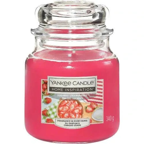 Yankee Candle Jar Sugared Strawberries