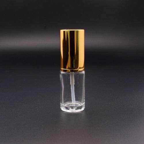 Glass Perfume Bottle Gold Sprayer - The Fragrance Room