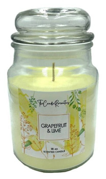 Candle Jar 510g Grapefruit Lime - The Fragrance Room