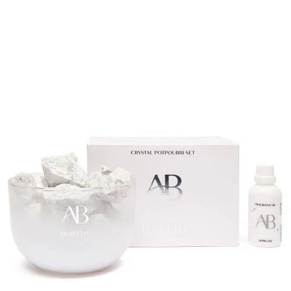 Crystal PotPourri Set Howlite - The Fragrance Room