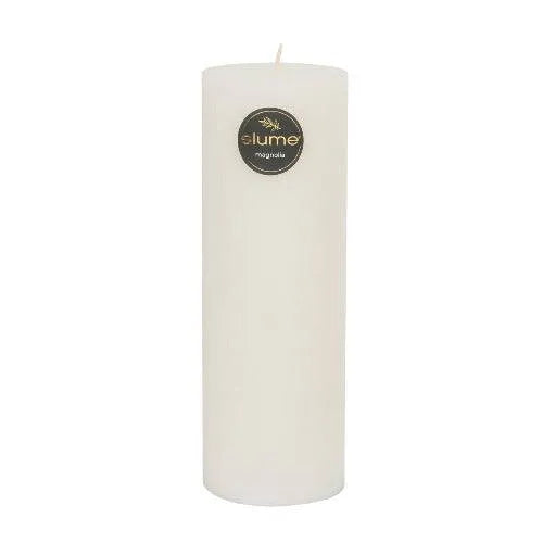 Magnolia Gardenia Pillar Candle 3"x9" - The Fragrance Room