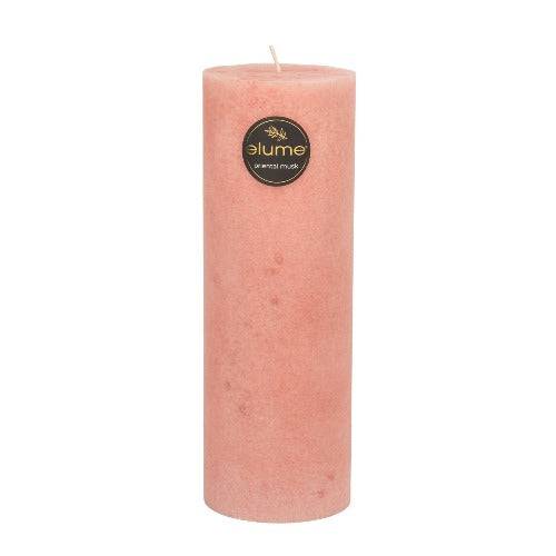 Oriental Musk Pillar Candle 3x9 - The Fragrance Room