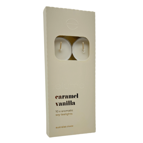 Caramel Vanilla Tealights - The Fragrance Room