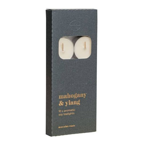 Mahogany & Ylang Tealights - The Fragrance Room