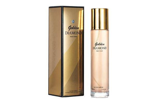 Womens Perfume 100ml Golden Diamond - The Fragrance Room